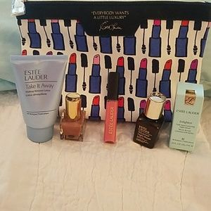 Estee Lauder makeup bag
